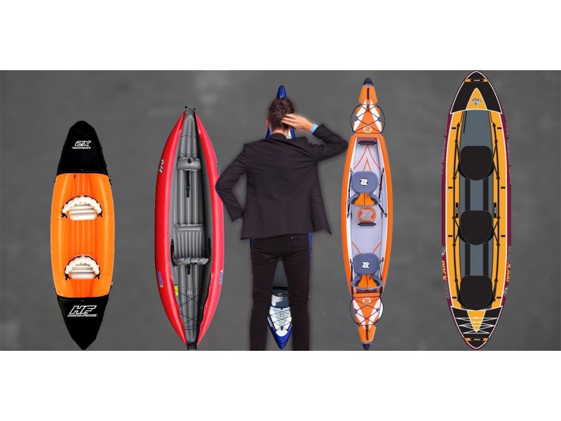 [Guida all'acquisto] Come scegliere un Kayak Gonfiabile