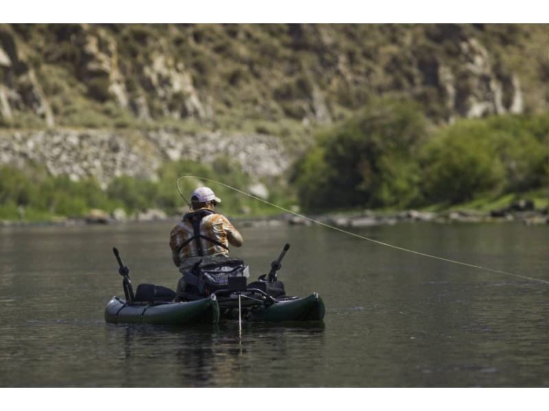 Libera la tua pesca con il belly boat!