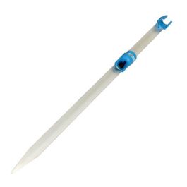 Art Pêche Piquet De Surfcasting En Aluminium Anodisé - Longueur 100 Cm, Plastique Phosphorescent - Pour Pêche De Nuit