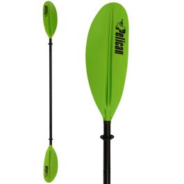 Pagaia Da Kayak H2o White Camp – 4 Pezzi, 220 Cm, Albero In Alluminio E Lama ABS, Regolabile Per Destri E Mancini