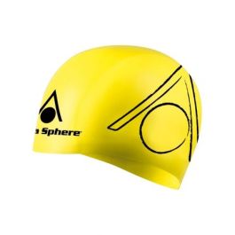 Cressi TAGO Swim cap Spandex Blue/White - Cuffia da Nuoto in Spandex per Adulti, Blu/Bianco, Taglia Unica