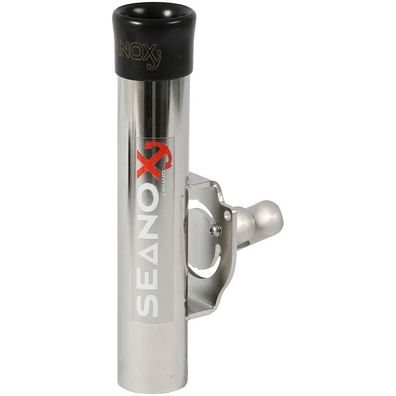 Supporto Telescopico per Canna da Pesca in Acciaio Inox - Per Terra, Fiume, Spiaggia, Lago - Compatibile Con la Maggior Parte dei Tipi di Canne 1,7m