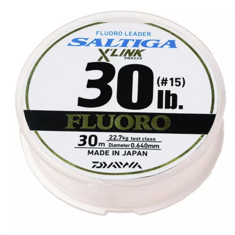Filo Da Pesca Fluorocarbon Daiwa Saltiga X'Link Fluoro Leader