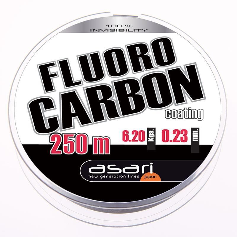 Maxcatch Lenza Fluorocarbon Per Pesca A Mosca - 50 Metri, Trasparente, Per Acqua Dolce E Salata