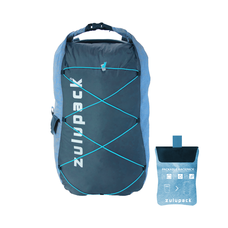 Zaino pieghevole impermeabile Zulupack Packable 17L 