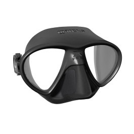 Maschera Da Sub Mares Vento Nera – Lente In Silicone, Design Ergonomic, Adatta A Subacquei E Apneisti