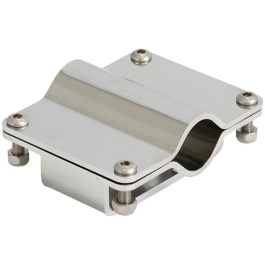 Porta Canna Da Pesca ISURE MARINE &ndash; Flangia Quadrata 90&deg; Acciaio Inox 304 Per Barca