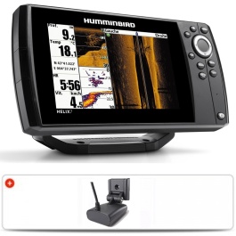 Humminbird Helix 7 G4 CHIRP SI + Trasduttore di poppa + T°c