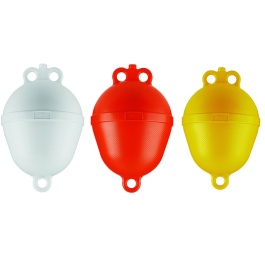 Boa Da Ormeggio Biconica Gialla | 220x540mm | Accessorio Nautico