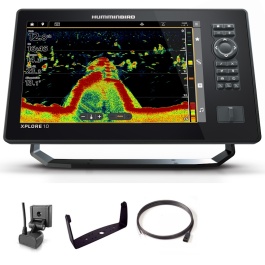 Humminbird Xplore 10 CHIRP XD + Trasduttore Di Poppa + T°c