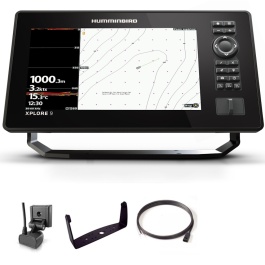 Humminbird Xplore 9 CHIRP + Trasduttore Di Poppa + Trasduttore Di Poppa T°c