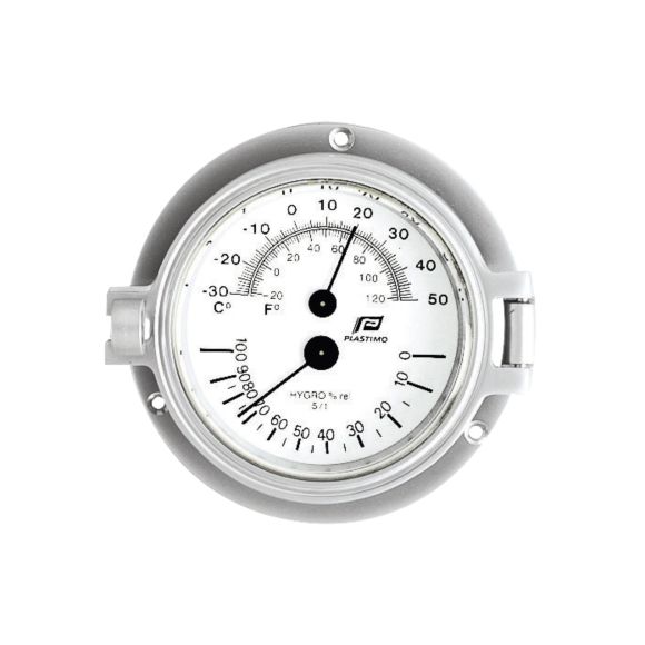 Termometro igrometro termometro 3Plastimo  cromatura opaca -  -  Tutti i sport nautici