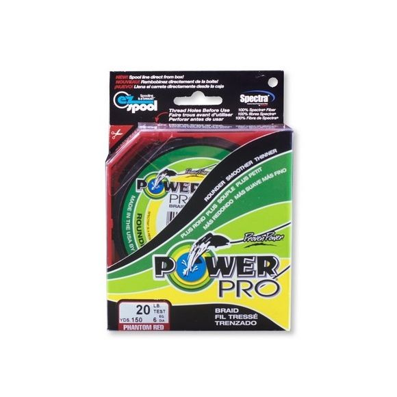 Filo trecciato da pesca Power Pro Vermillion red Nootica.it Tutti