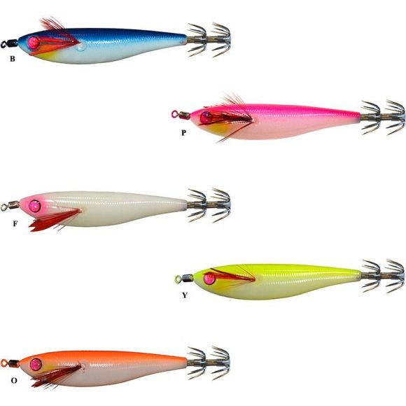 YAMASHITA TOTANARE Toto Sutte R WS95NC - Esca Artificiale Per Calamari 9.5cm, 9g, Fosforescente - 2