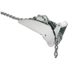 Musone di prua basculante Osculati acciaio inox 15 kg