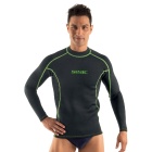 Rash guard Seac sub Fit Long Nero - Taglia S