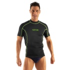 Rash guard Seac sub Fit Short Nero - Taglia S