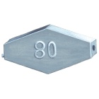 Piombi esagoni lisci in sacchetto da 8 in 10 gr