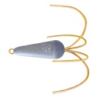 Piombo rampone con 4 rami in ottone 50 gr