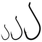 Ganci 5115 Cromo Nero Cromo No. 6 sacchetti da 10