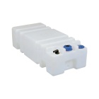 Serbatoio acqua dolce Nuova Rade Sogliola con tappo di chiusura ingresso destro - 45 L - 65x35x35x22cm