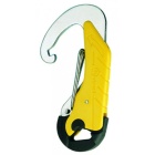 Moschettone giallo aWichard doppia sicurezza