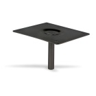 Piastra di seduta alta in acciaio