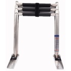 Scaletta barca Cape Horn telescopica in acciaio inox - 3 gradini