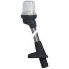 Luce bianca su palo Lalizas supporto nero - 105 cm Presa