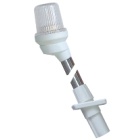 Luce bianca su palo Lalizas supporto bianco - 54 cm telescopico