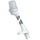 Luce bianca su palo Lalizas supporto bianco - 54 cm presa