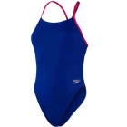 Costume da bagno donna Solid Tie-Back Speedo Blu - Taglia 42