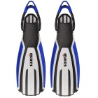 Pinne regolabili Mares Avanti Quattro 4X - White-Black/Blue - Taglia XS