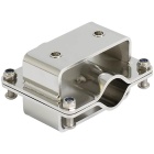 Flangia doppia in acciaio inossidabile Seanox per portacanna - Acciaio inox Diametro 22 a 35mm