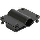 Flangia in acciaio inox Seanox per portacanna - Nero Diametro 22 a 35mm