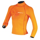 RASH GUARD (UV 50+ UPF) junior - Maniche lunghe - Arancione - 4-6 anni
