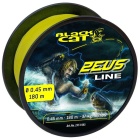 Filo trecciato da pesca Black Cat Zeus line - Ø0,60mm 3000m 59kg,130lbs giallo