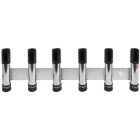 Porta canne da pesca Seanox 6 canne - Acciaio inossidabile nero