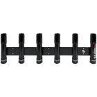 Porta canne da pesca Seanox 6 canne - Nero