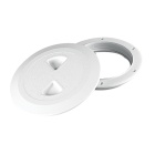 Boccaporto di ispezione conNuova Rade chiusura a pressione bianco - Diametro 133mm