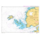 Mappa del Shom Goulet da Brest a Portsall - Ile d'Ouessant