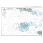 Mappa delle Shom Isole Chausey a Jersey-Plateau des Minquiers