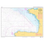 Mappa Shom piegata Golfo di Biscaglia - Da Brest a Cabo Finisterre