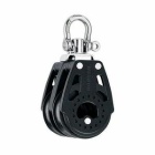 Doppia puleggia Wichard a sfere girevole girevole con grillo girevole bobina 45