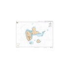 PieghevoleShom mappa Guadalupa-Montserrat a Marie-Galante