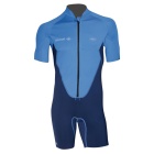 Muta shorty Beuchat Atoll Zip Uomo - 2 mm - Blu profondo - Taglia M