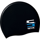Cuffia nuoto Seac sub silicone - Nero
