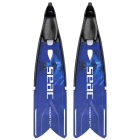 Pinne Seac sub Booster blu/bianco - 41/42