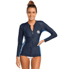 Moontide Zip Jacket manica lunga Rip Curl - Blu - 10 | 2019