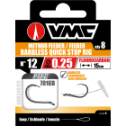 Ganci montati VMC 7016B Method Feeder Quick Stop Rig No Barb - n°12 su 25/100